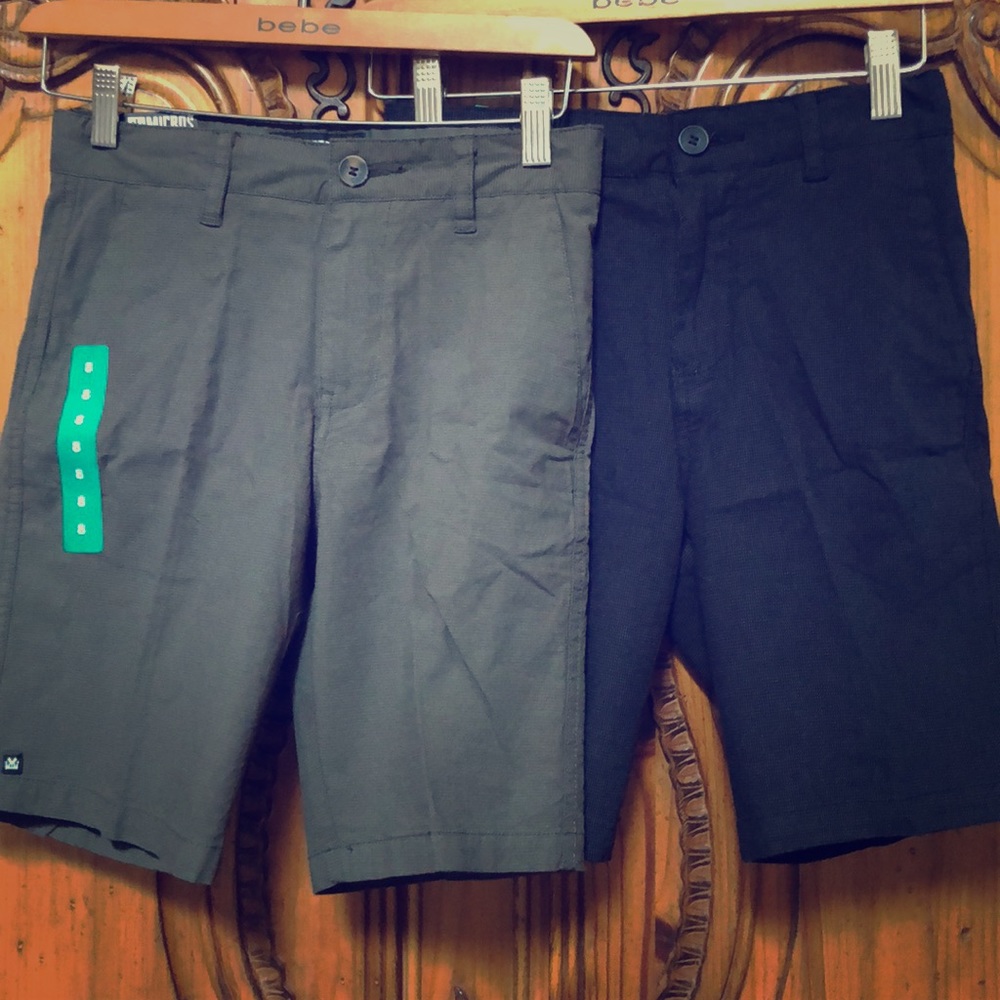 Boys Dress Shorts Bundle is 2 Micros Size 8